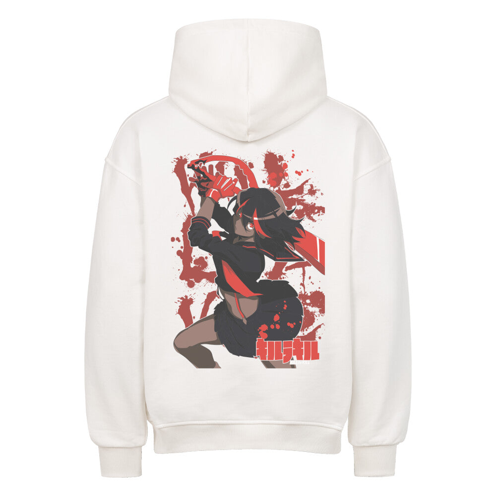 Kill la Kill x Ryuko - Heavy Cotton Oversized Hoodie