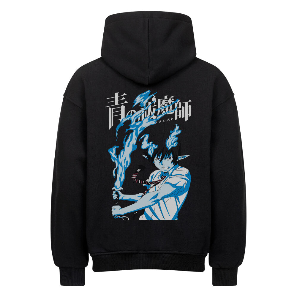 Blue Exorcist x Rin Okomura - Heavy Cotton Oversized Hoodie