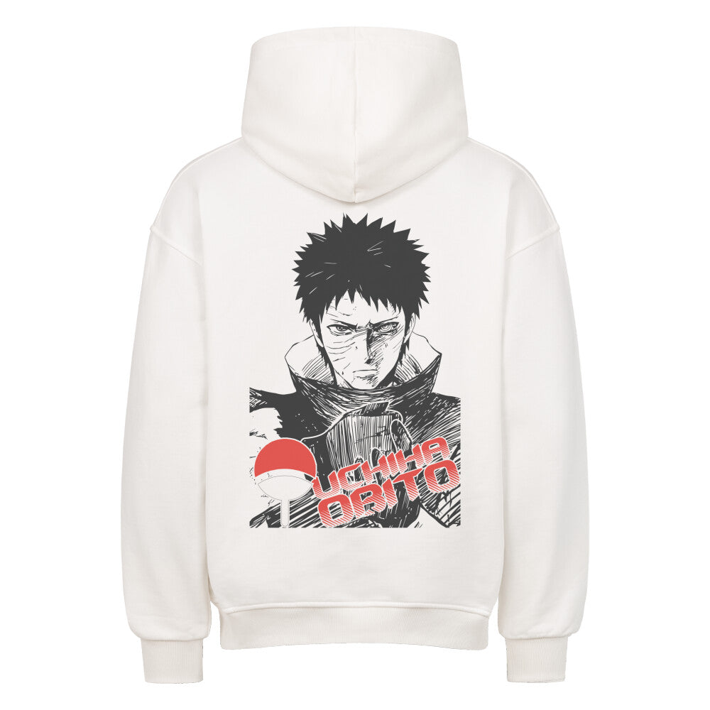 Naruto x Obito Uchiha - Heavy Cotton Oversized Hoodie