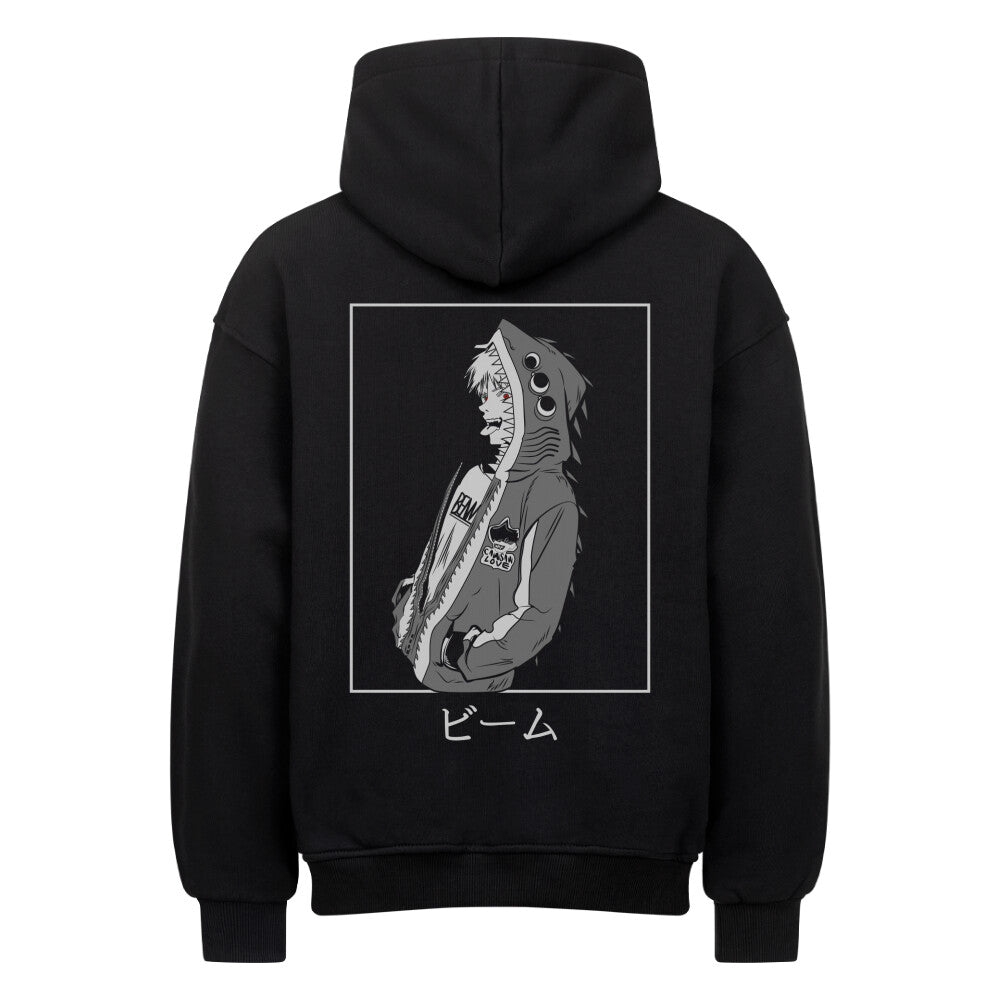 Denji x Sharknado - Heavy Cotton Oversized Hoodie