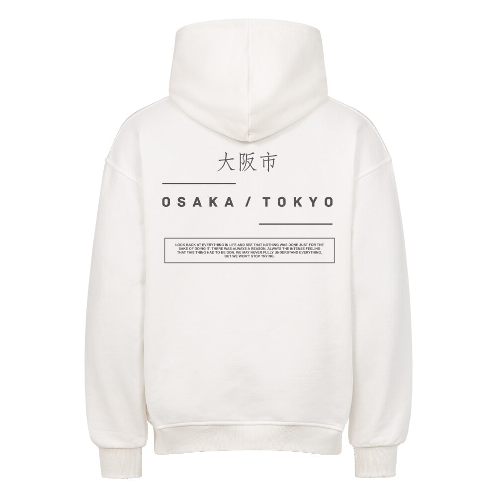 Osaka x Tokyo - Heavy Cotton Oversized Hoodie