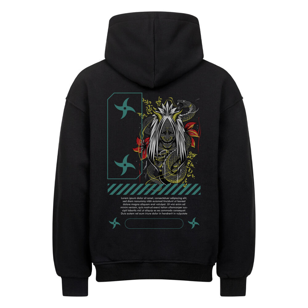 Shurange x Oni - Heavy Cotton Oversized Hoodie