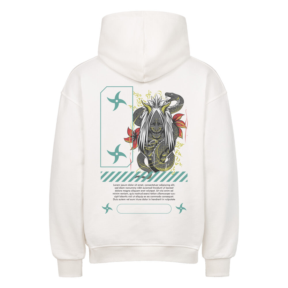 Shurange x Oni - Heavy Cotton Oversized Hoodie