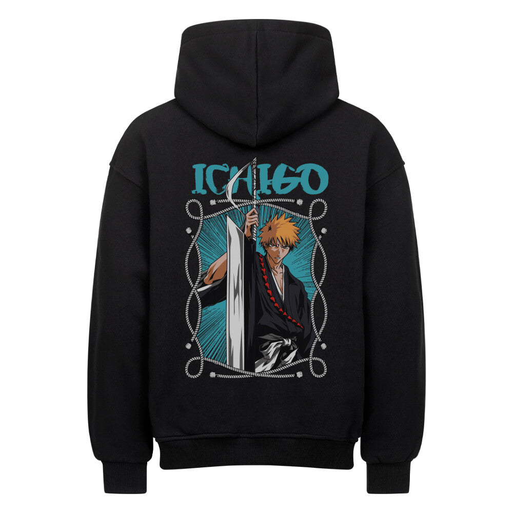 Bleach x Ichigo Kurosaki - Heavy Cotton Oversized Hoodie