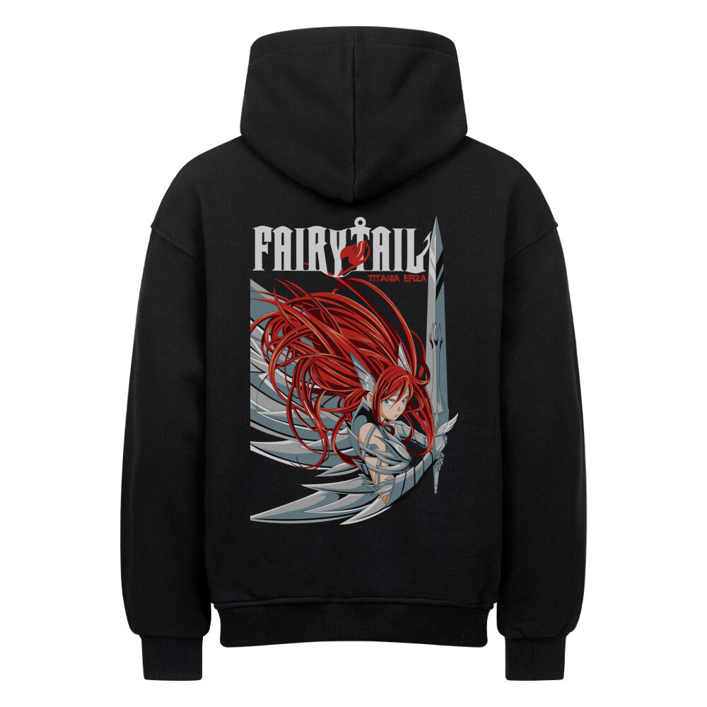 Fairy Tale x Erza - Heavy Cotton Oversized Hoodie