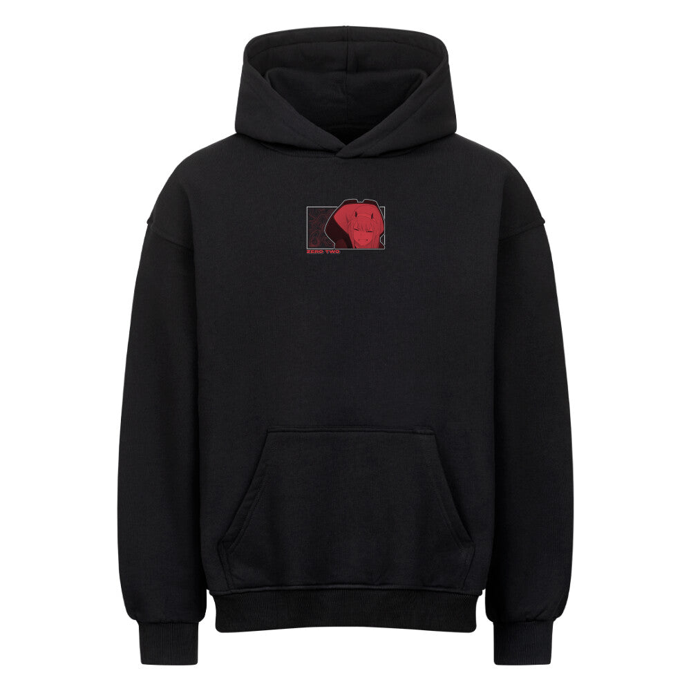 Darling In The FranXX x Zero Two - Heavy Cotton Oversized Hoodie