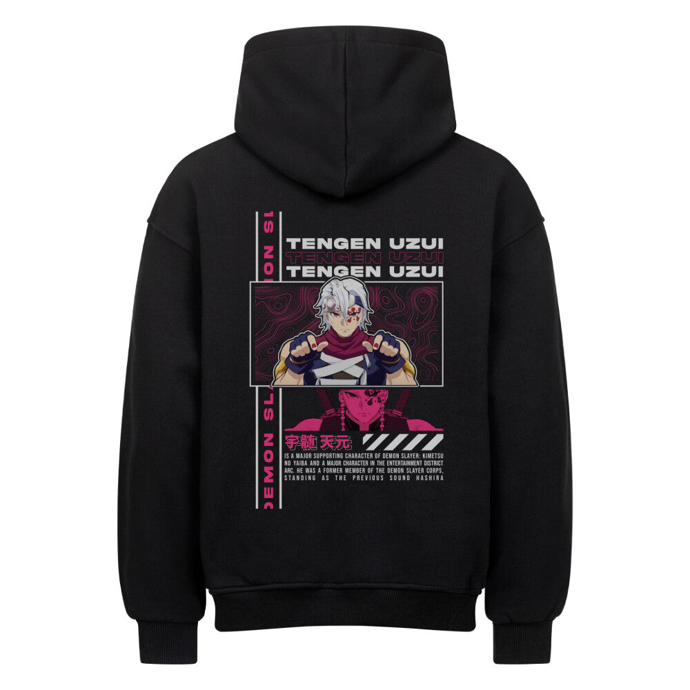 Demon Slayer x Tengen Uzui - Heavy Cotton Oversized Hoodie