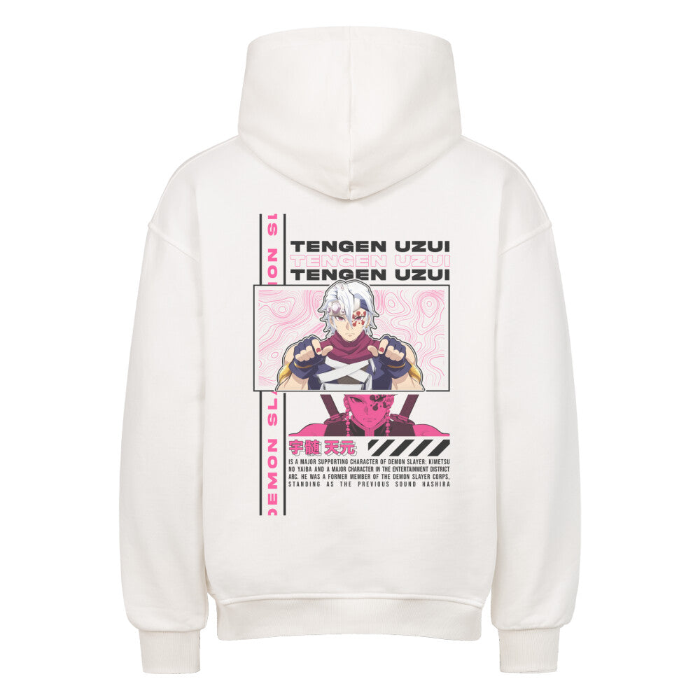 Demon Slayer x Tengen Uzui - Heavy Cotton Oversized Hoodie