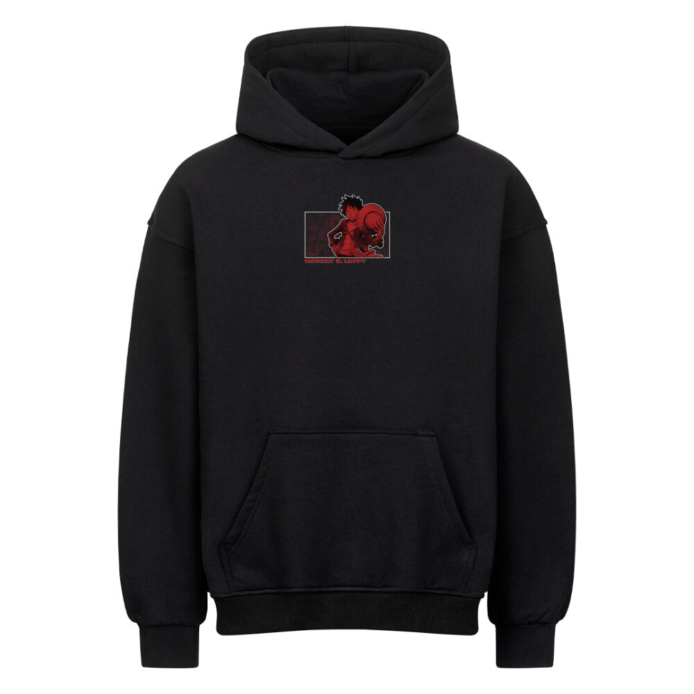One Piece x Monkey D. Luffy - Heavy Cotton Oversized Hoodie