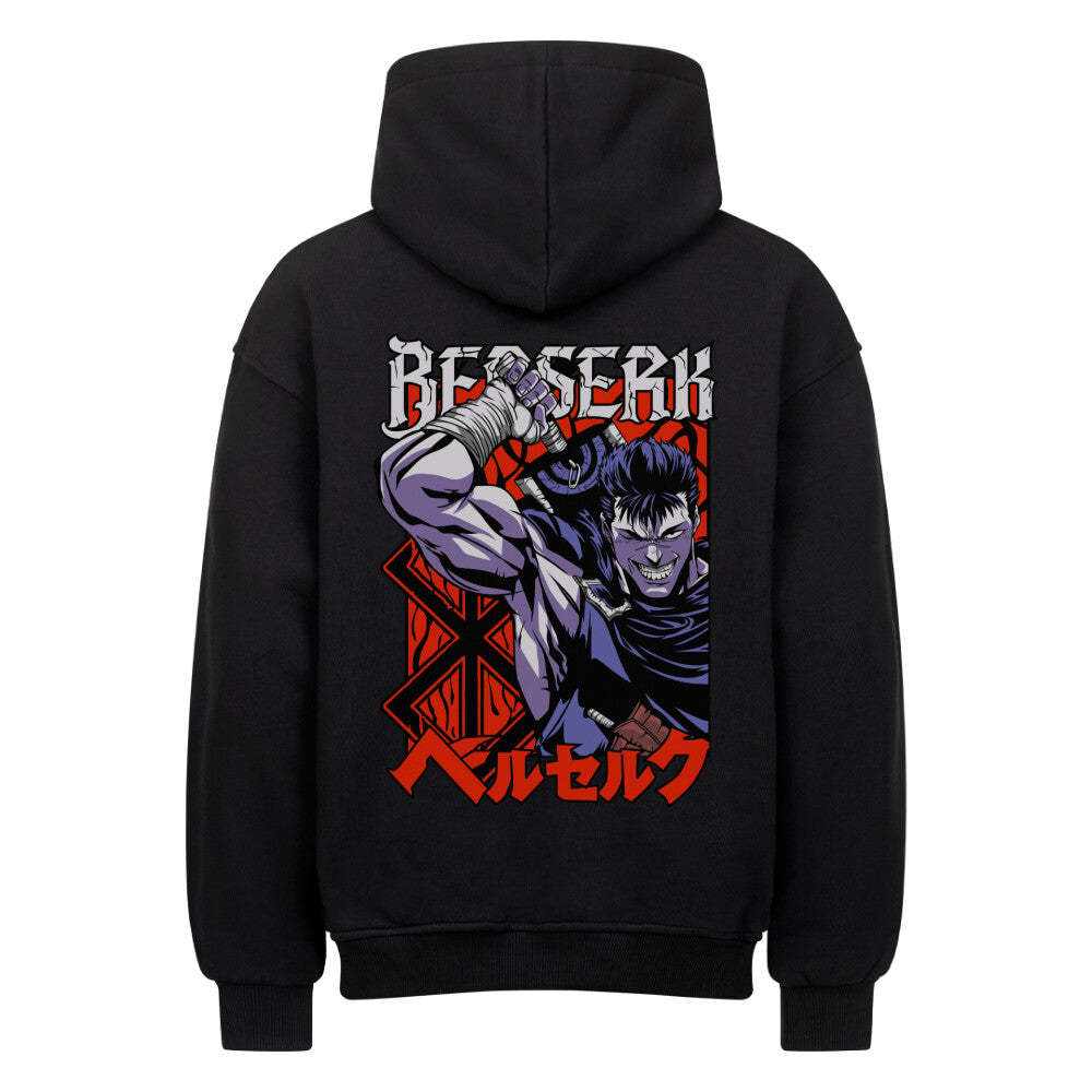 Berserk x Guts - Heavy Cotton Oversized Hoodie
