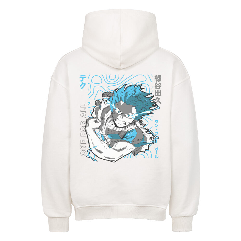 Deku x One For All - Heavy Cotton Oversized Hoodie