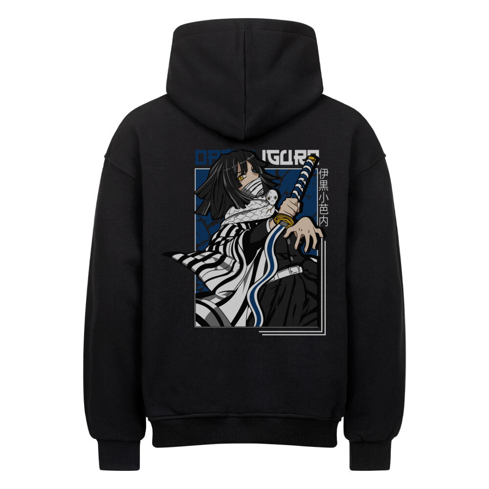 Demon Slayer x Obanai Iguro - Heavy Cotton Oversized Hoodie