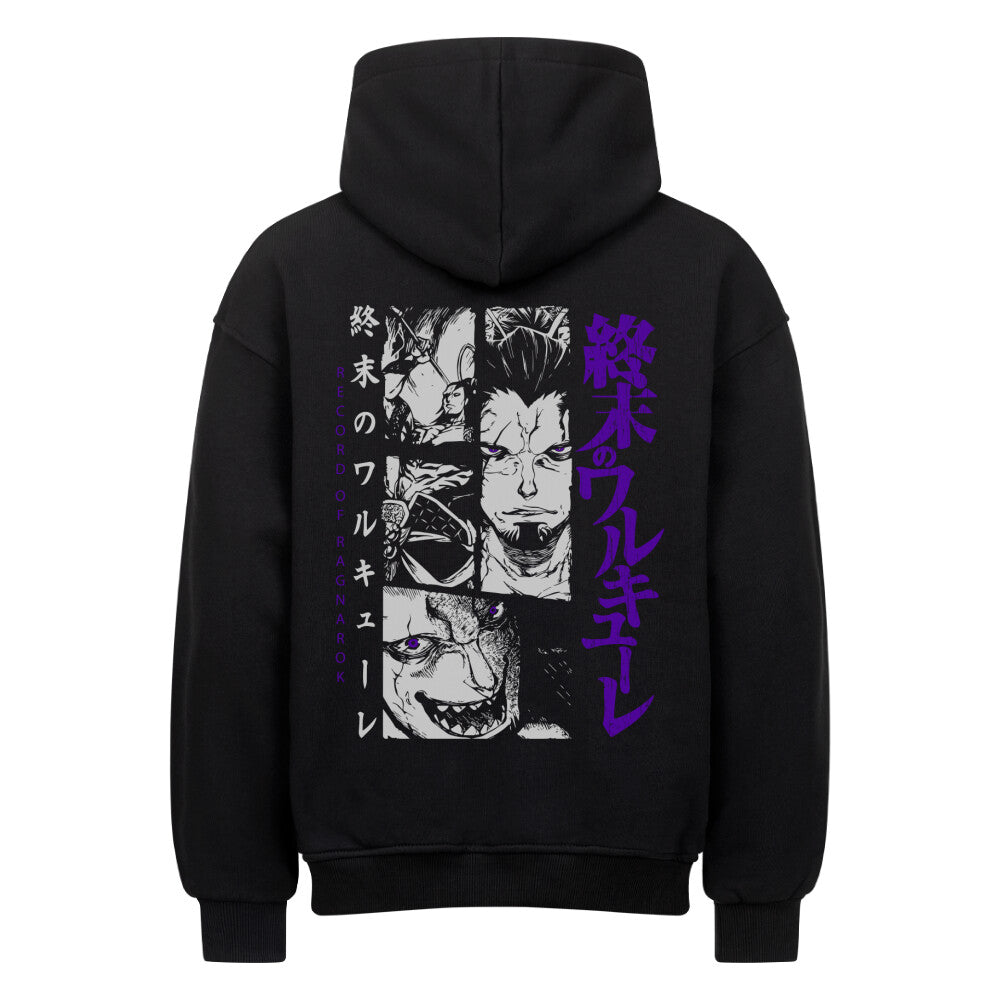 Records of Ragnarok x Lü Bu - Heavy Cotton Oversized Hoodie