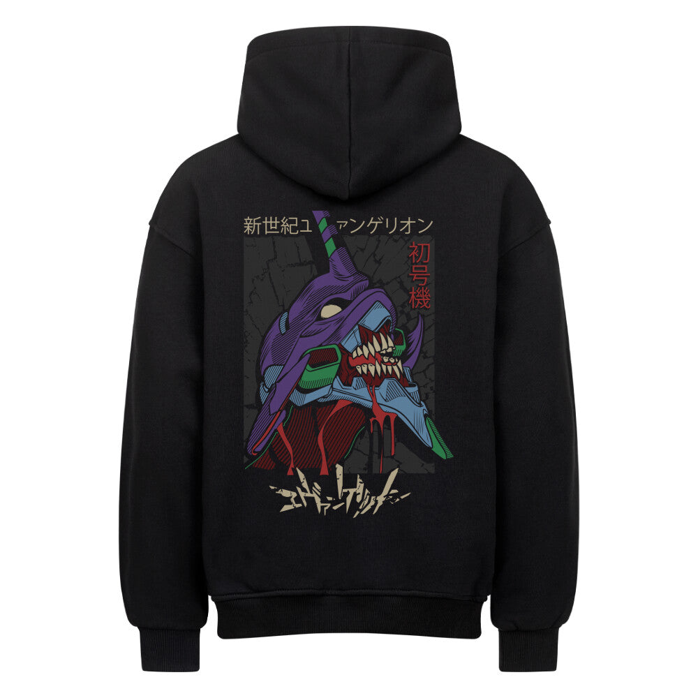 Evangelion x Unit 0.1 - Heavy Cotton Oversized Hoodie