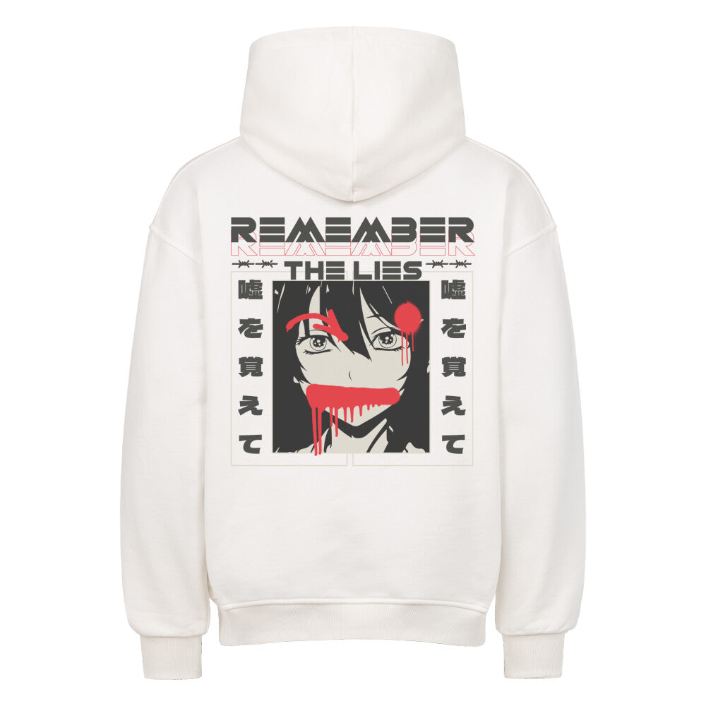 Remember x Uso - Heavy Cotton Oversized Hoodie
