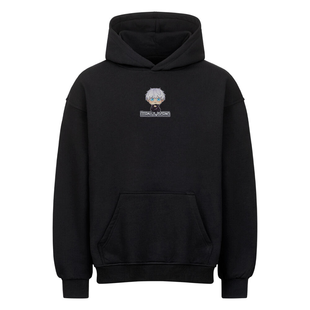 Otaku's Island x Chibi Gojo - Heavy Cotton Oversized Hoodie