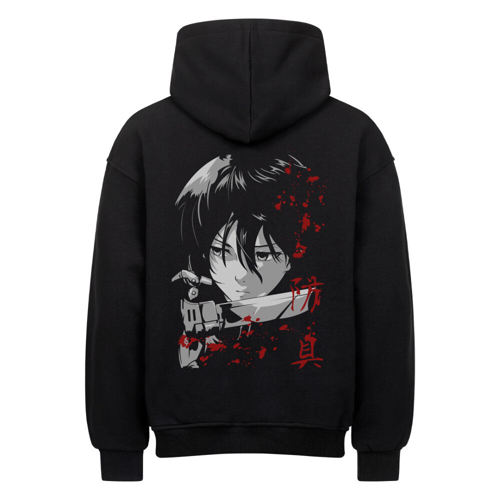 Attack on Titan x Mikasa Ackermann - Heavy Cotton Oversized Hoodie