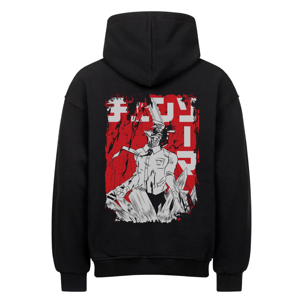 Chainsaw Man x Rage - Heavy Cotton Oversized Hoodie