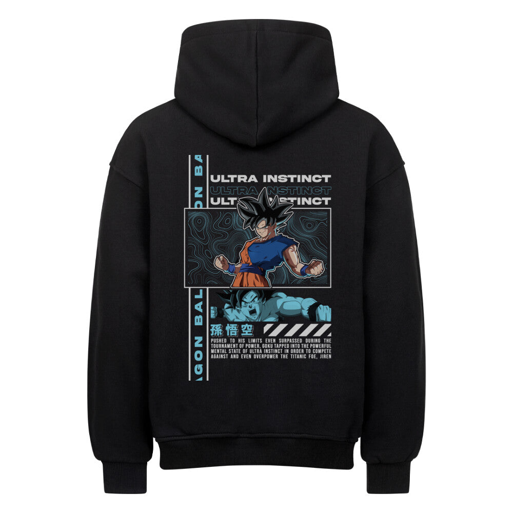 Dragon Ball x Goku Ultra Instinct Omen - Heavy Cotton Oversized Hoodie