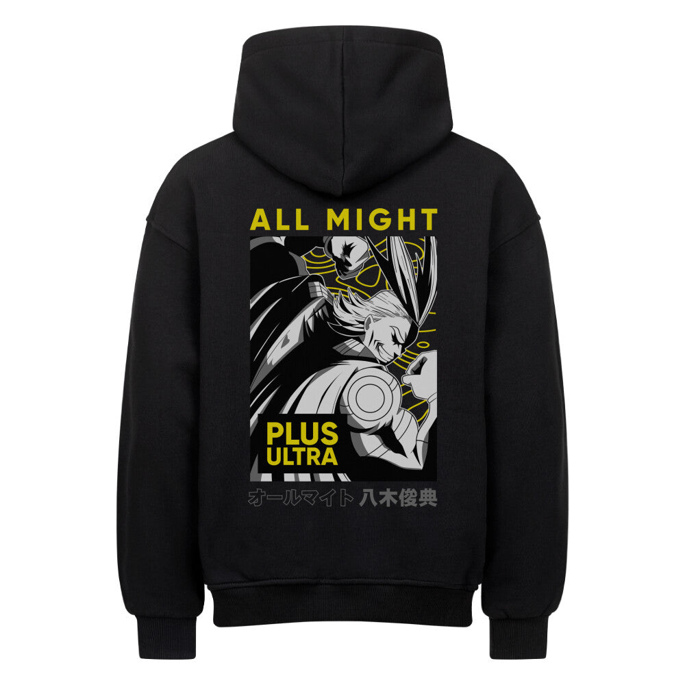 My Hero Academia x All Might - Heavy Cotton Oversized Hoodie