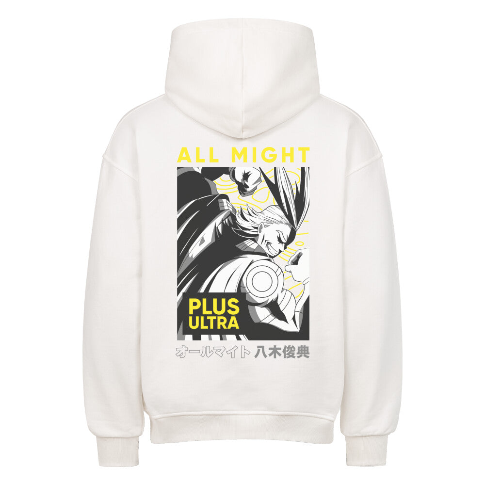 My Hero Academia x All Might - Heavy Cotton Oversized Hoodie