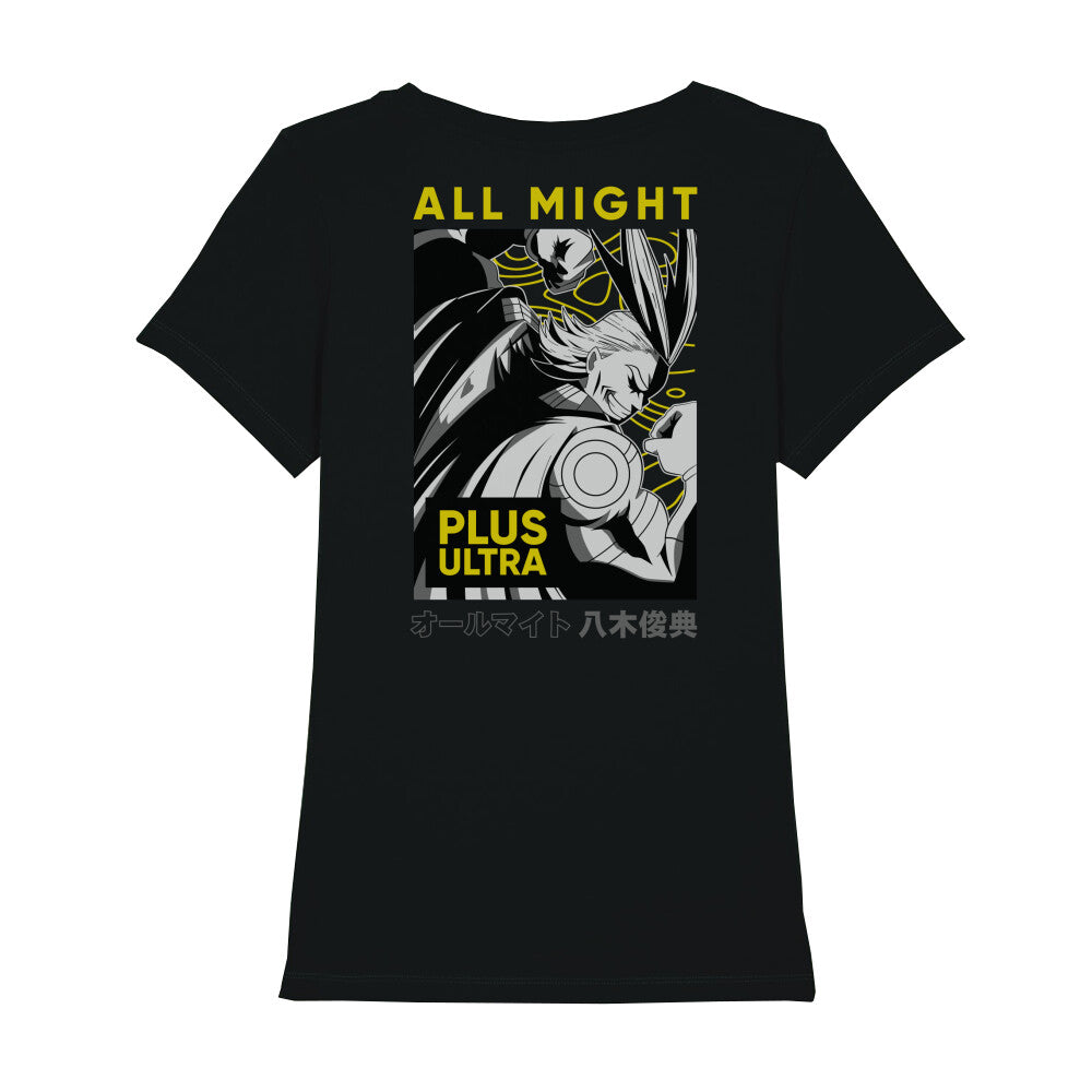 My Hero Academia x All Might - Damen T-Shirt Premium