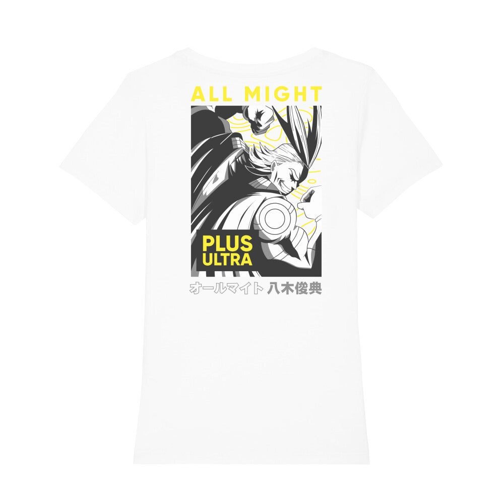 My Hero Academia x All Might - Damen T-Shirt Premium