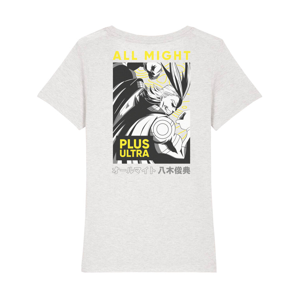 My Hero Academia x All Might - Damen T-Shirt Premium