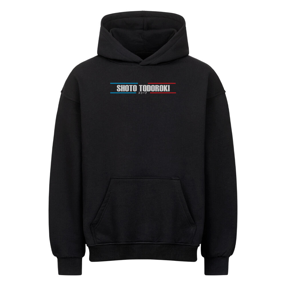 My Hero Academia x Shoto Todoroki - Heavy Cotton Oversized Hoodie