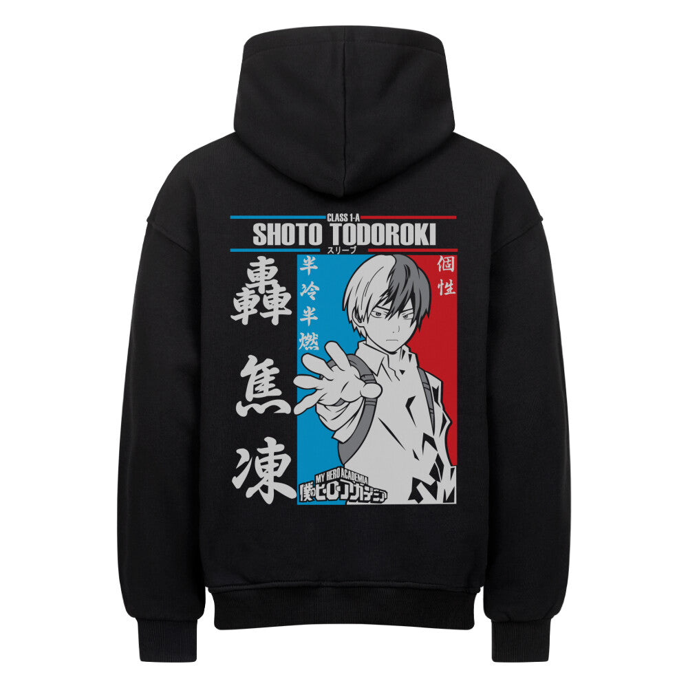 My Hero Academia x Shoto Todoroki - Heavy Cotton Oversized Hoodie