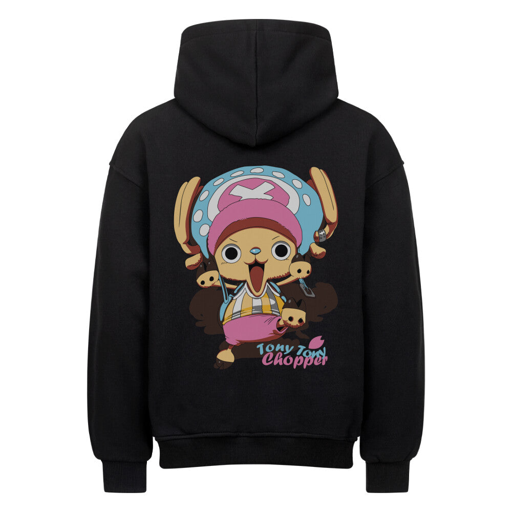 One Piece x Chopper - Heavy Cotton Oversized Hoodie