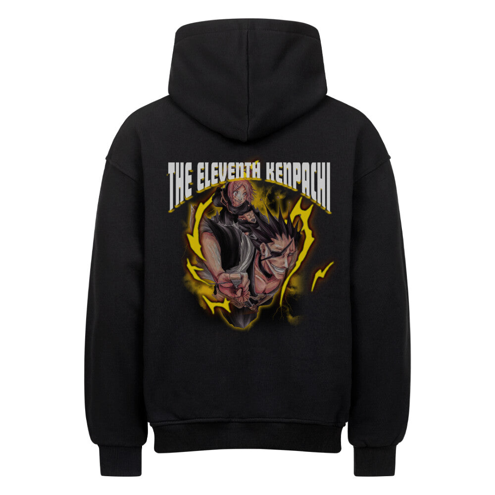 Bleach x The Eleventh Kenpachi - Heavy Cotten Oversized Hoodie