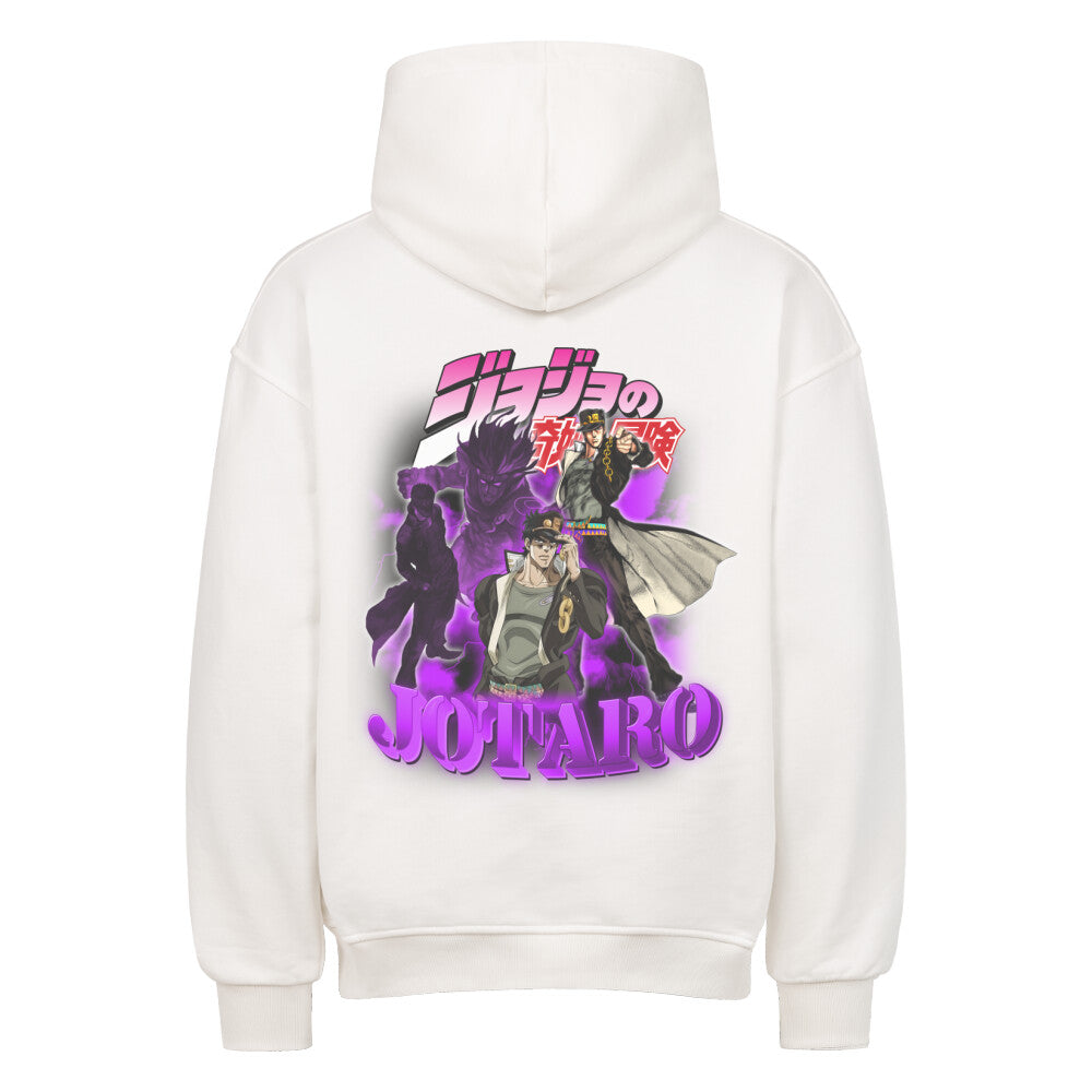 Jotaro Kujo x Star Platinum - Heavy Cotten Oversized Hoodie