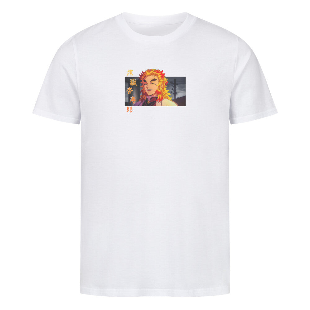 Demon Slayer x Rengoku - Herren T-Shirt Premium