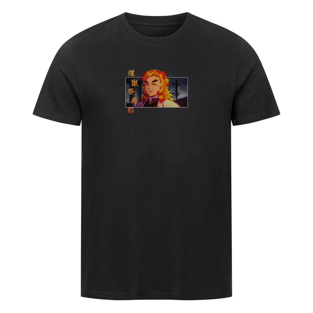 Demon Slayer x Rengoku - Herren T-Shirt Premium