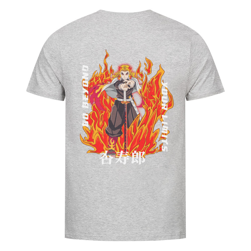 Demon Slayer x Rengoku - Herren T-Shirt Premium