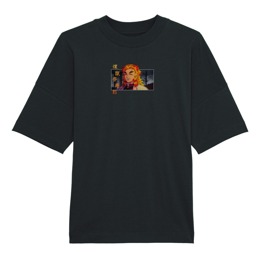 Demon Slayer x Rengoku - Oversized Shirt Premium