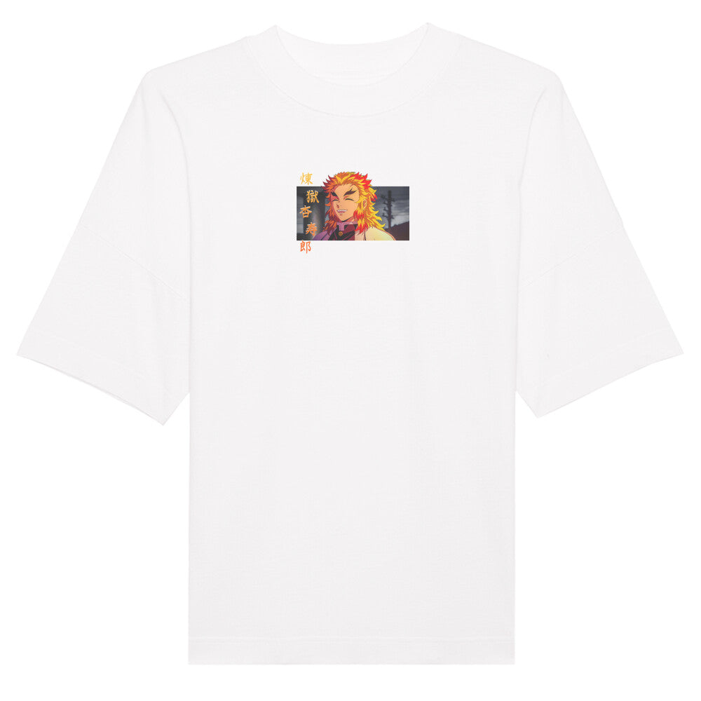 Demon Slayer x Rengoku - Oversized Shirt Premium