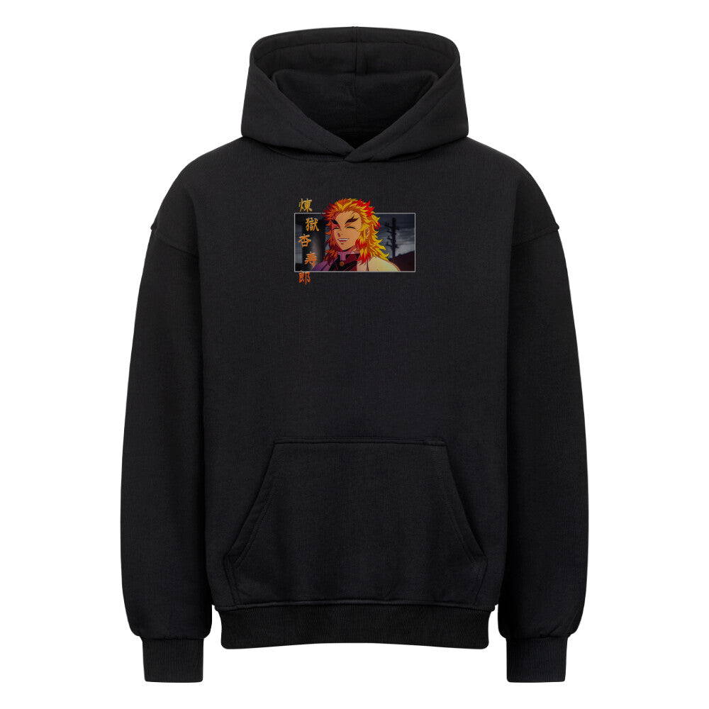 Demon Slayer x Rengoku - Heavy Cotten Oversized Hoodie