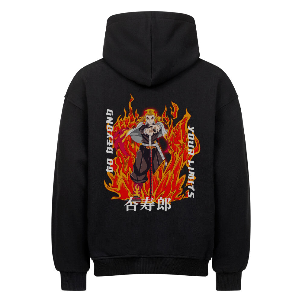 Demon Slayer x Rengoku - Heavy Cotten Oversized Hoodie
