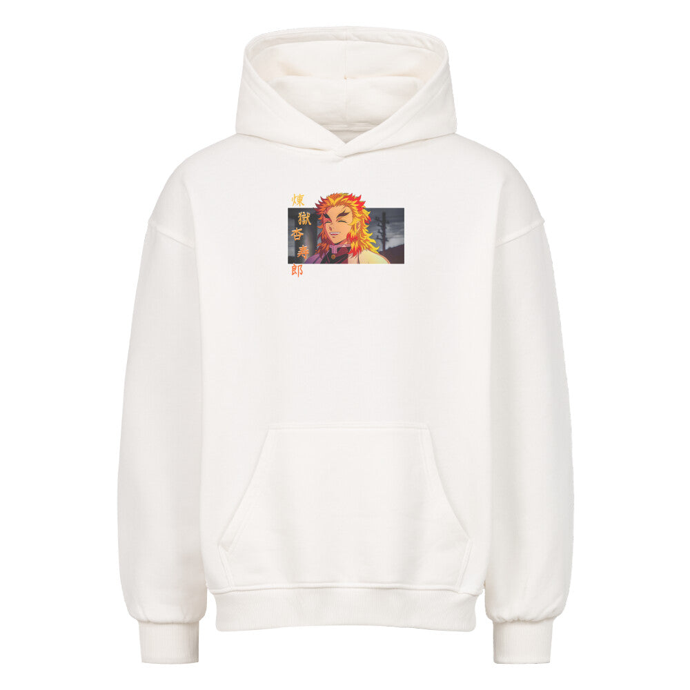 Demon Slayer x Rengoku - Heavy Cotten Oversized Hoodie