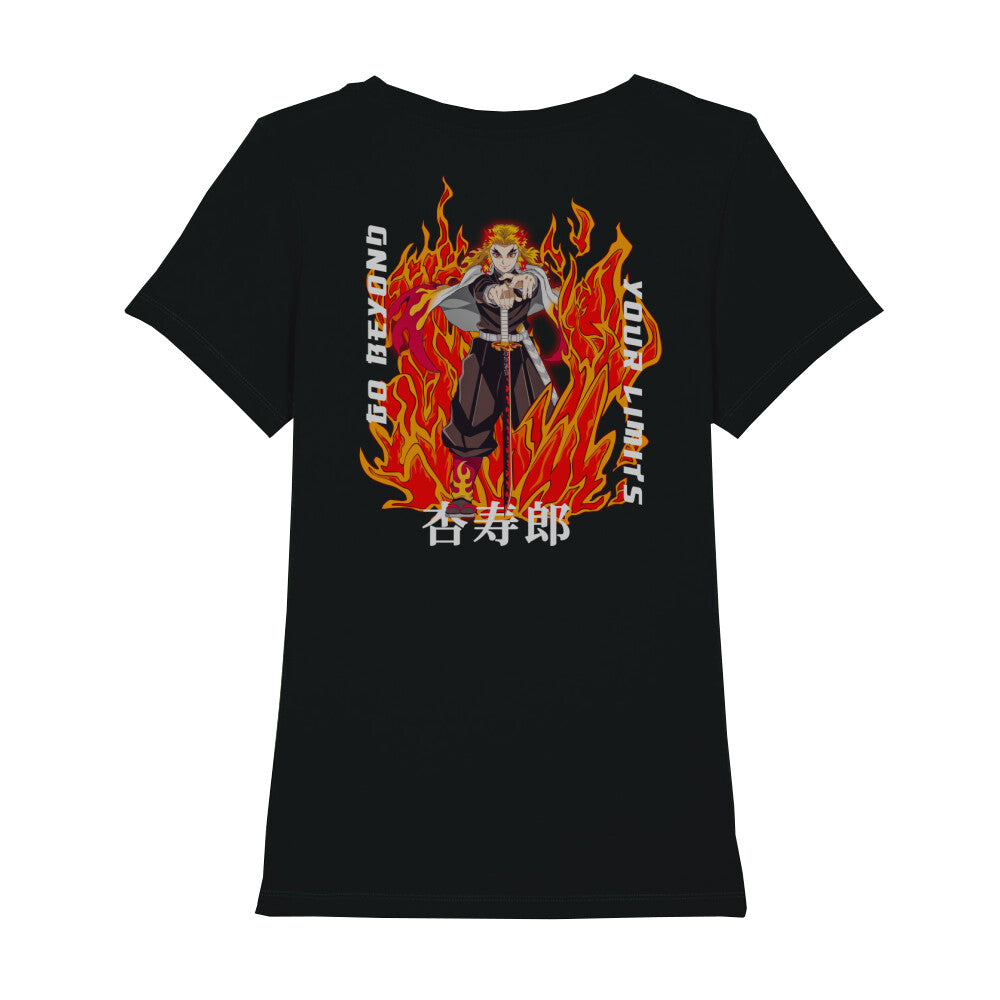 Demon Slayer x Rengoku - Damen T-Shirt Premium
