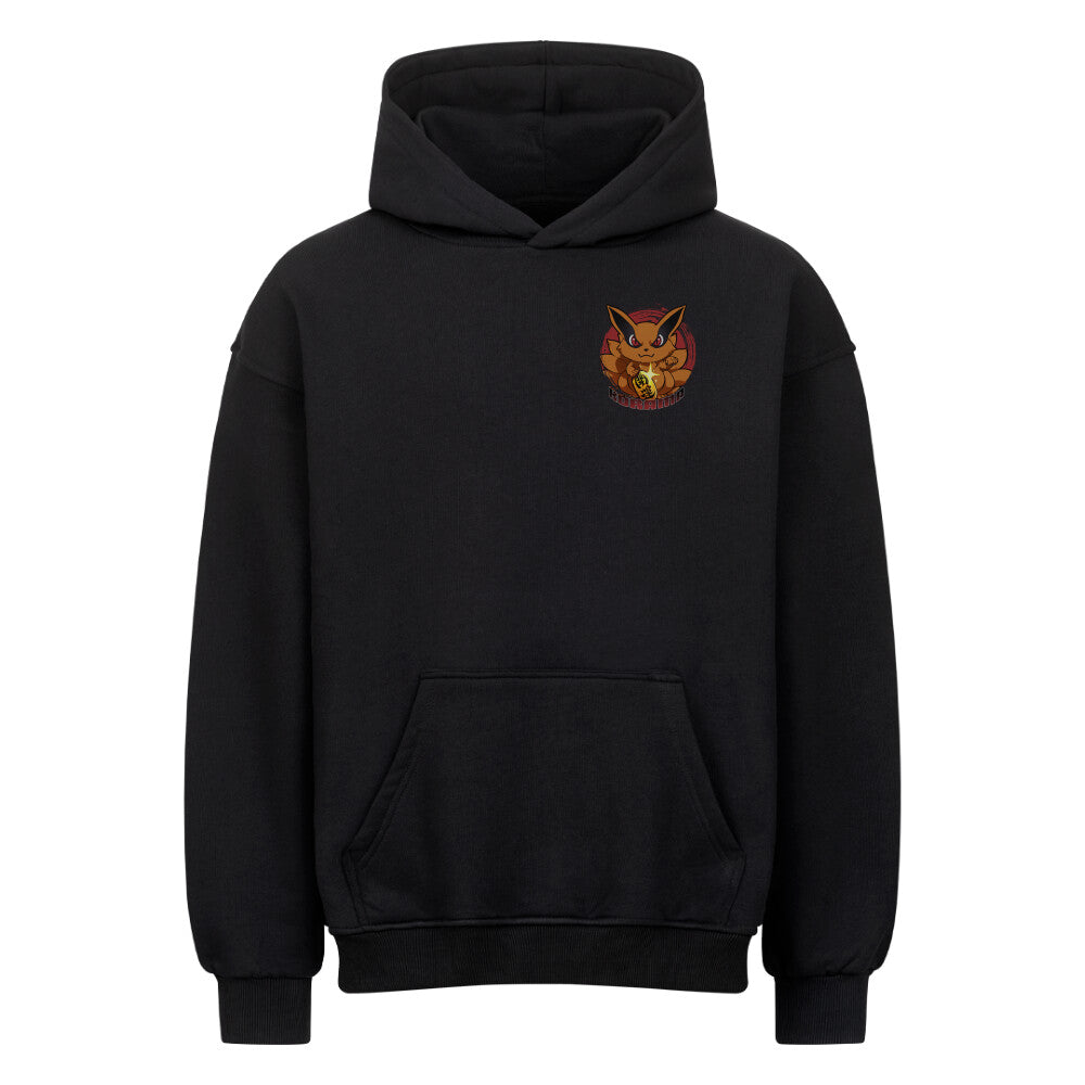 Naruto x Baby Kurama - Heavy Cotten Oversized Hoodie