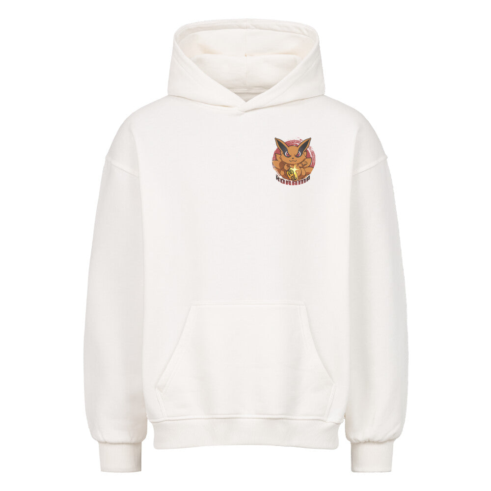 Naruto x Baby Kurama - Heavy Cotten Oversized Hoodie