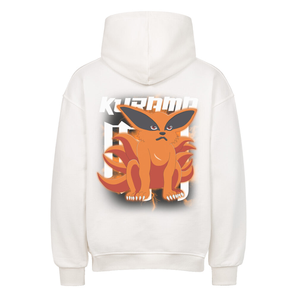 Naruto x Baby Kurama - Heavy Cotten Oversized Hoodie