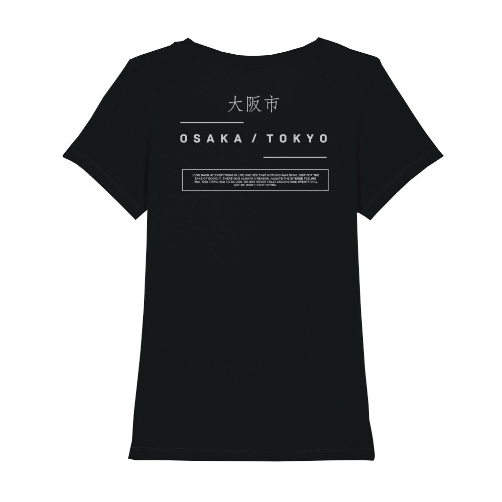 Osaka x Tōkyō - Women's Premium T-Shirt