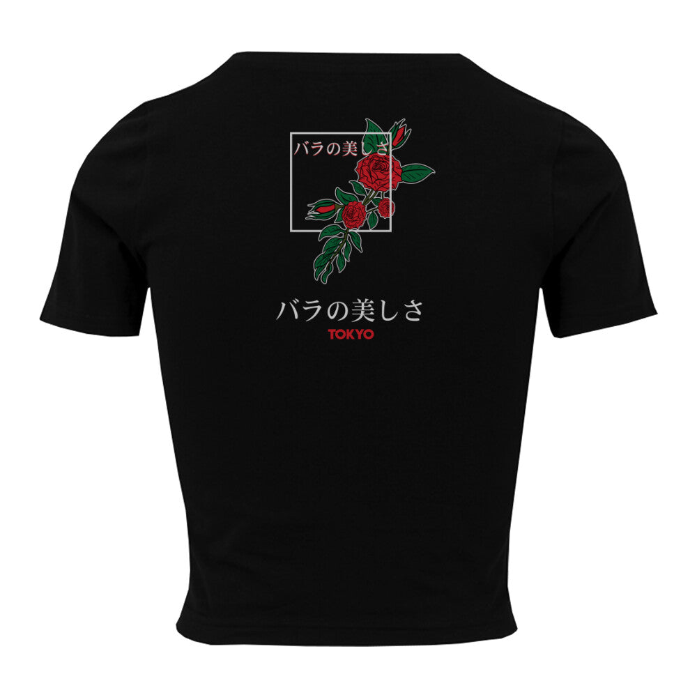 Kanji x Bara - Ladies Crop Tee Premium