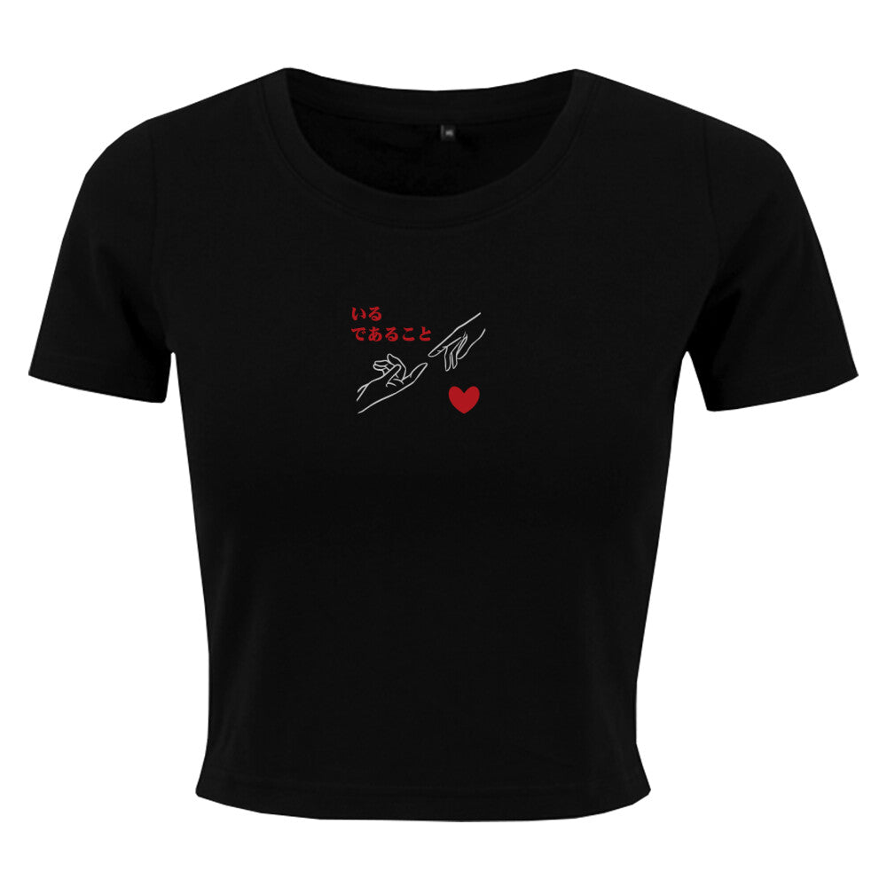 Fureru x Hands - Ladies Crop Tee Premium