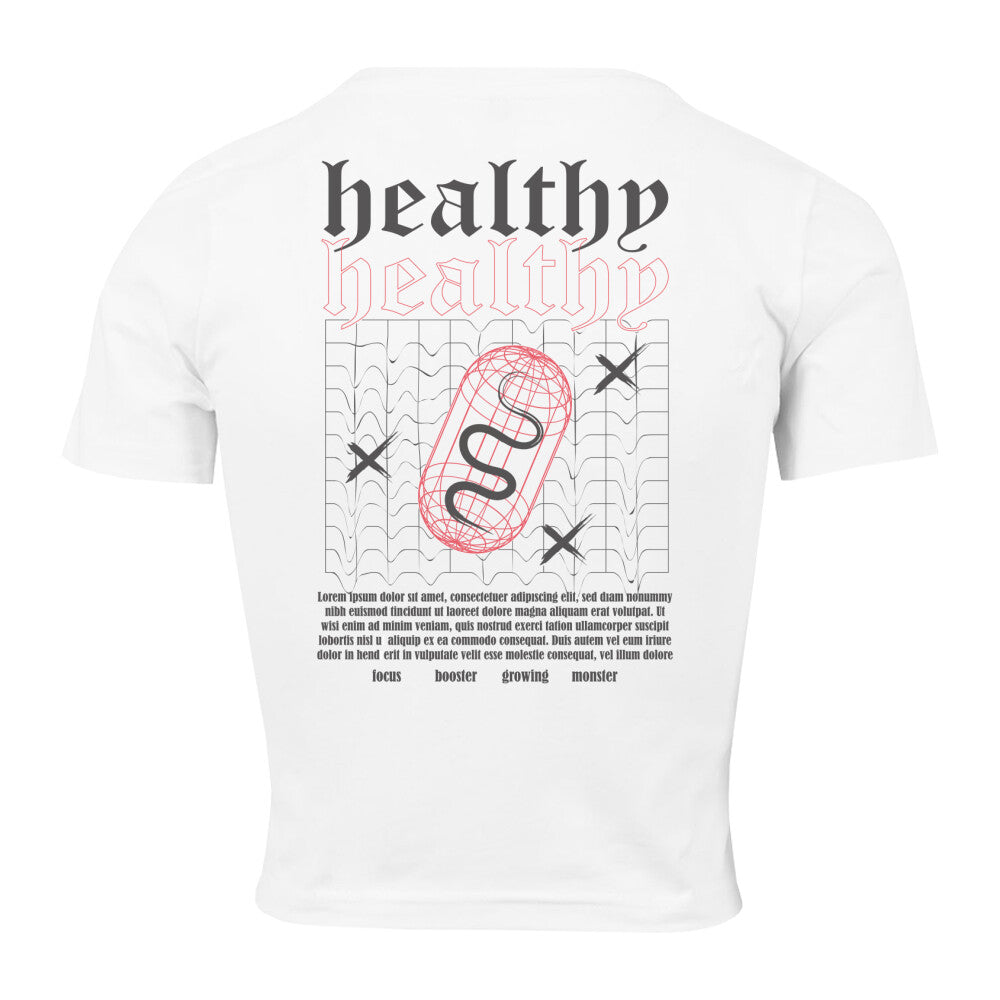 Kenkō x Piru - Women's Premium Crop Tee