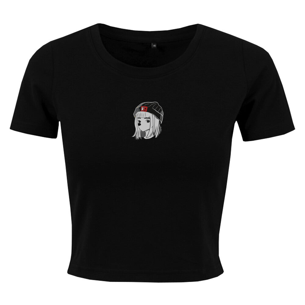 Toshi x On'nanoko - Women's Premium Crop Tee